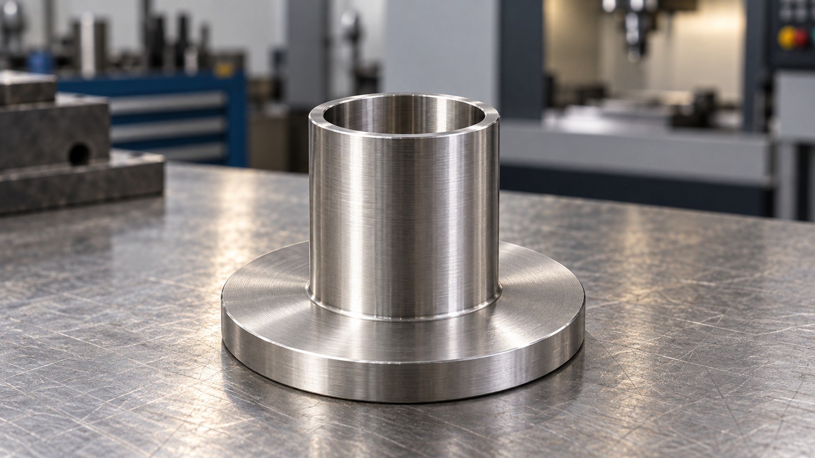 Review of a Flanged Cylindrical Part for Semiconductor Automated Inspection Equipment: Recess Features and Assembly Checks