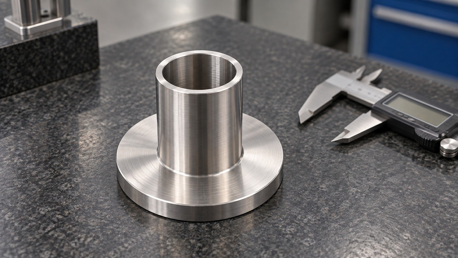 Review of a Flanged Cylindrical Part for Semiconductor Automated Inspection Equipment: Recess Features and Assembly Checks