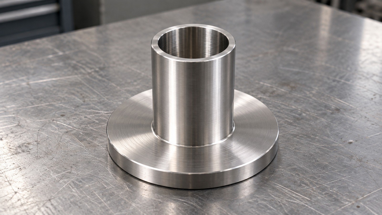 Review of a Flanged Cylindrical Part for Semiconductor Automated Inspection Equipment: Recess Features and Assembly Checks