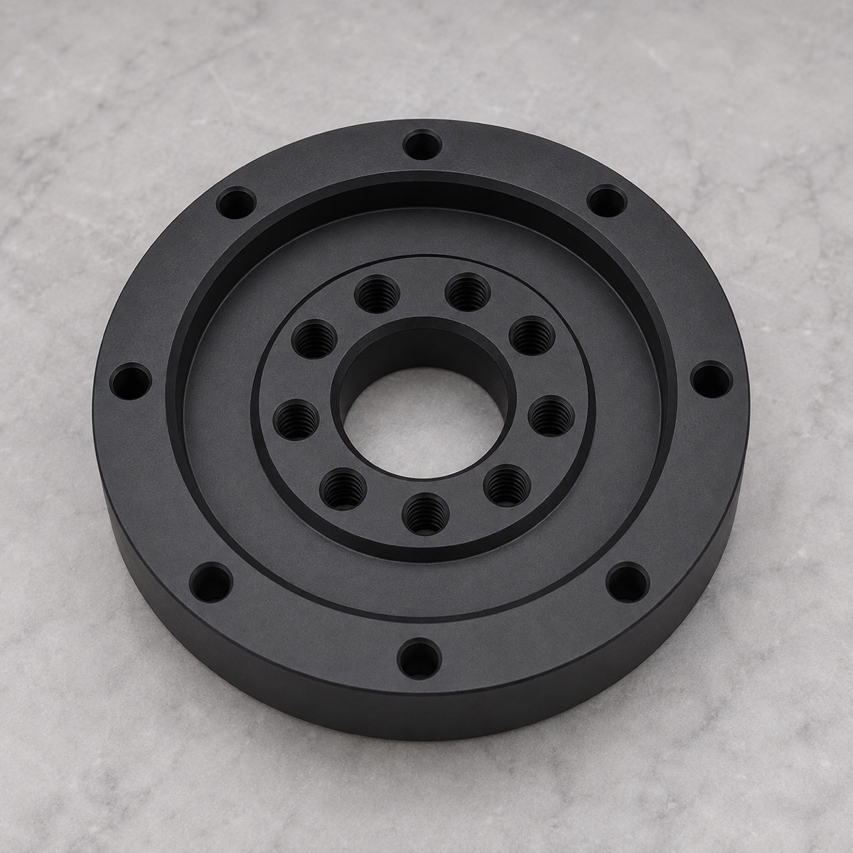 6061 Robot Five-Axis Connection Flange CNC Case Study