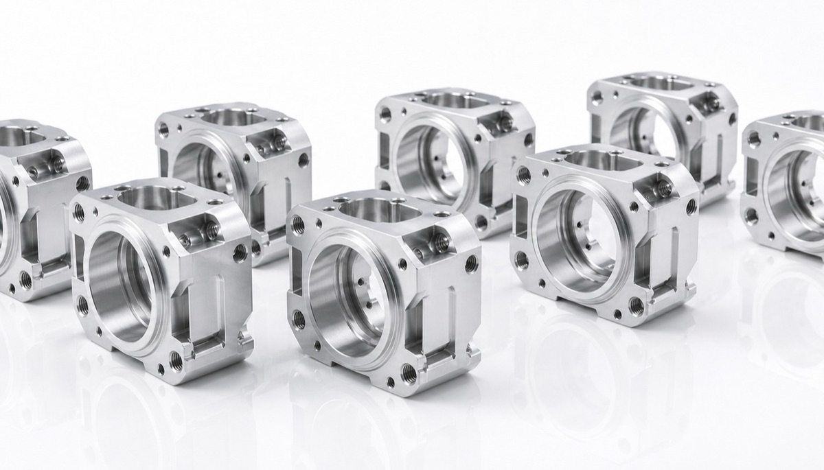 Small-batch custom robot components ready for delivery