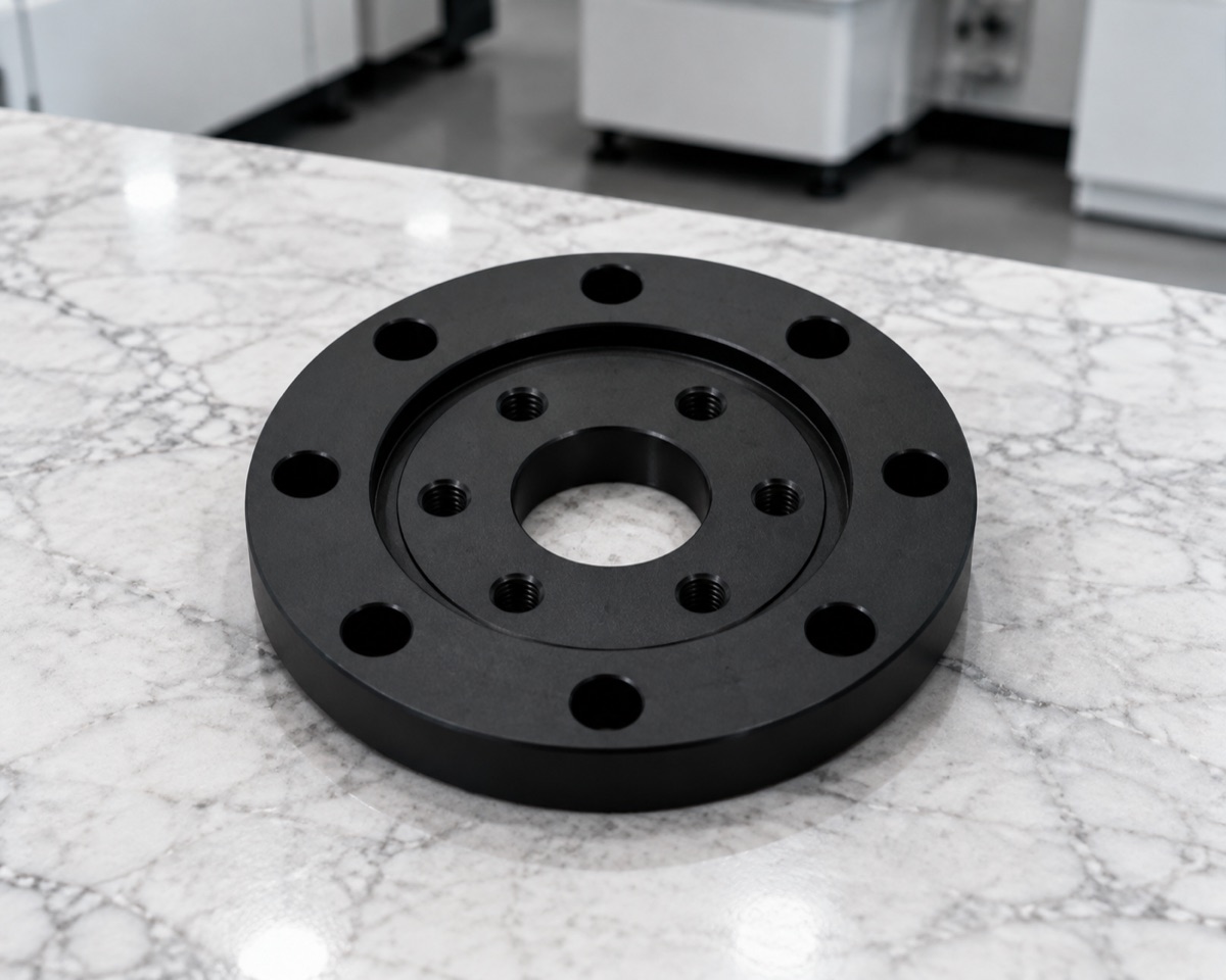6061 Robot Sensor Substitute Flange CNC Case Study