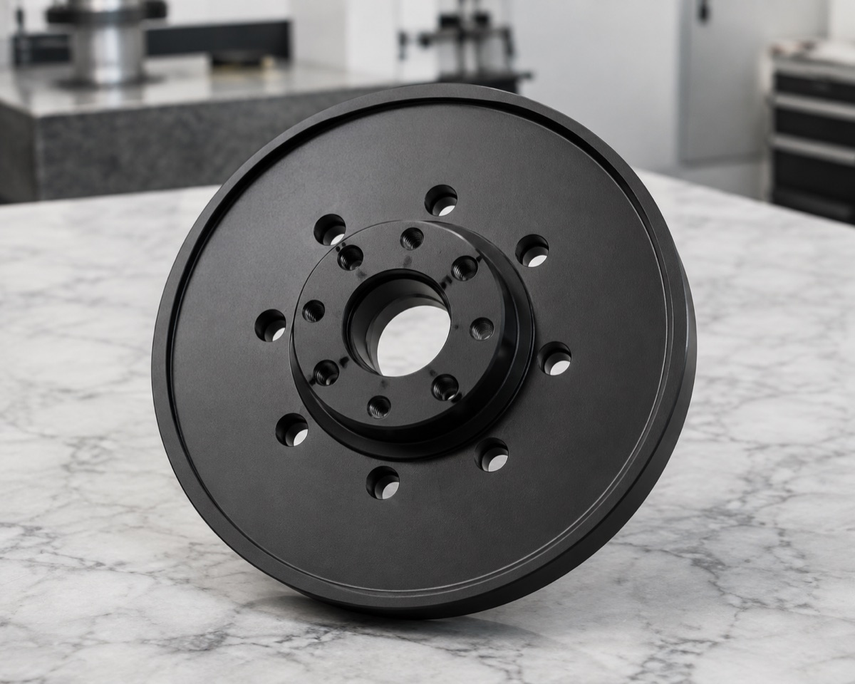 6061 Robot End Flange CNC Machining Case Study