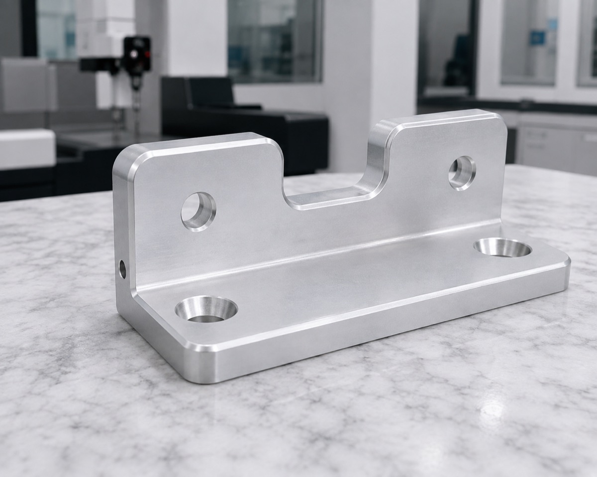6061-T6 Robot Mounting Bracket CNC Case Study
