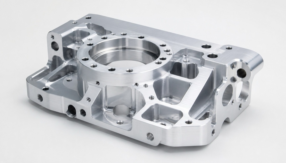 Precision component with multiple threaded features