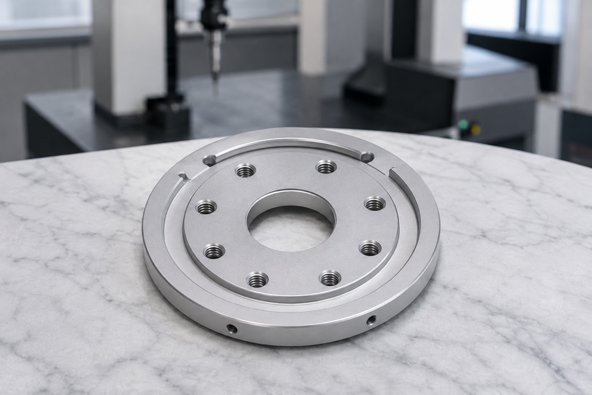 6061-T6 Robot Arm Adapter Flange CNC Case Study