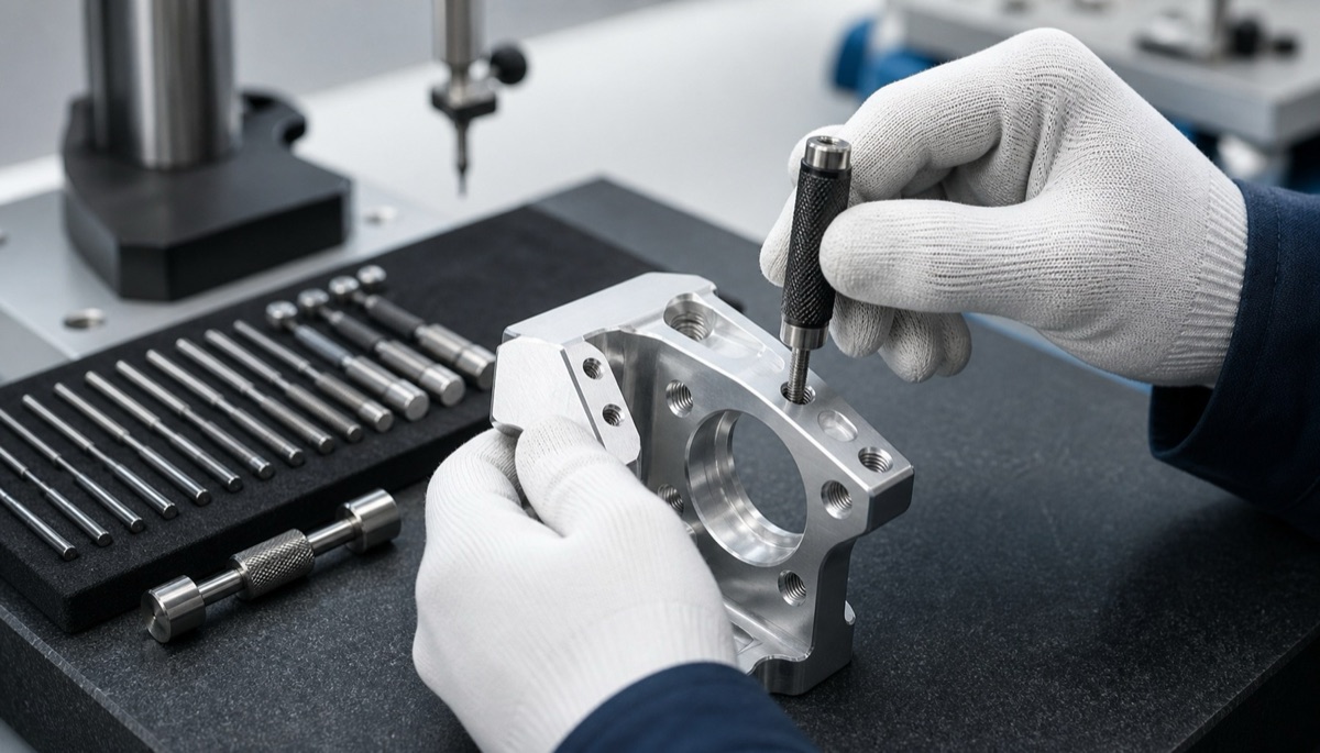 Thread inspection with a functional gauge